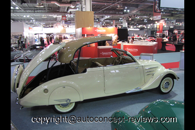 1936 Peugeot 402 Eclipse Coupe Transformable Cabriolet